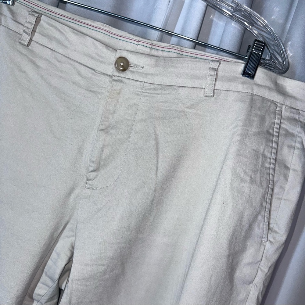 Southern‎ Tide Intercoastal Performance Pants 40x29 Beige 5 Pocket Stretch EUC